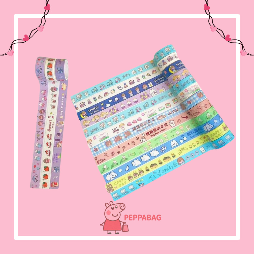 

Washi Tape Masking Tape BuJo DIY Scrapbook Journal - ES0245