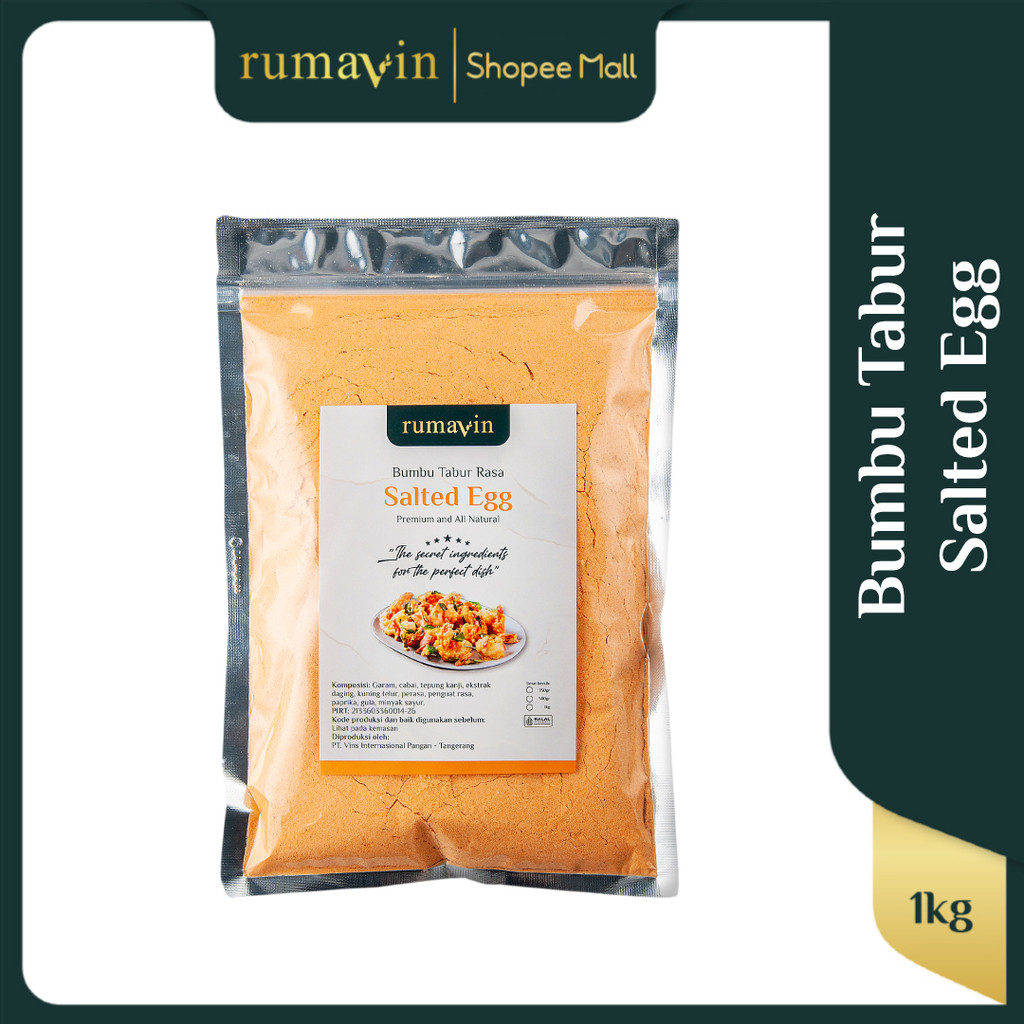

Rumavin - Premium Bumbu Tabur Salted Egg