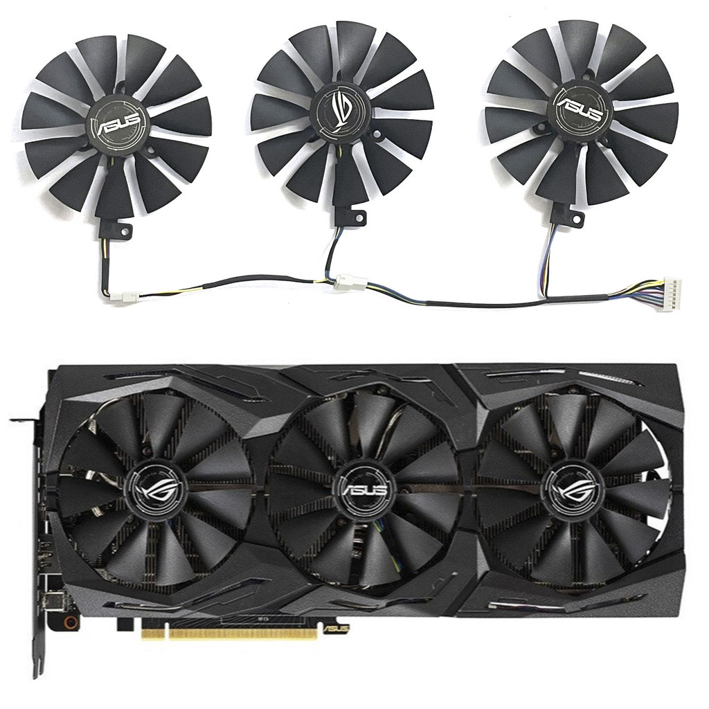 New For ASUS ROG Strix GeForce RTX 2060 2070 Video Card Fan 87MM T129215SL T129215SH RTX2060 RTX2070