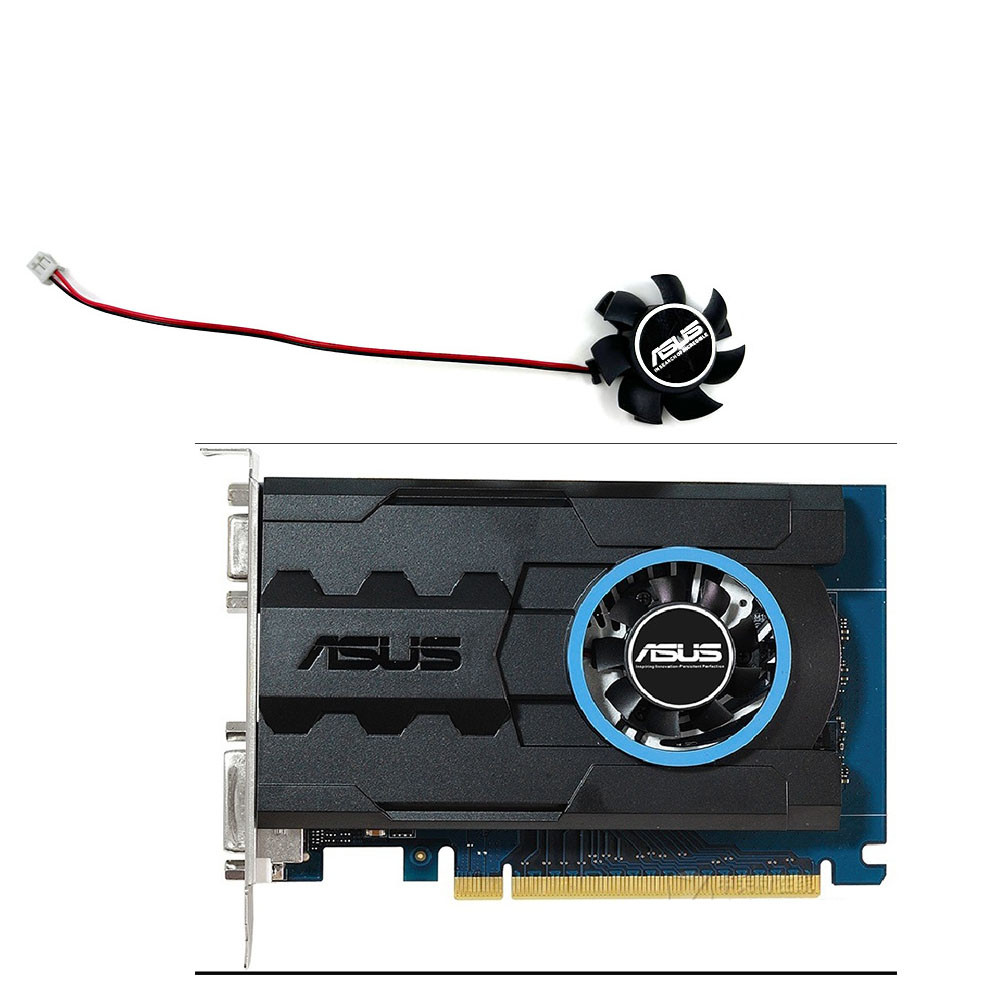 2PIN 37MM ASUS GT730 EN210 GT620 630 GT640 EAH5450 R7240 HD6570 4550 graphics card cooling fan