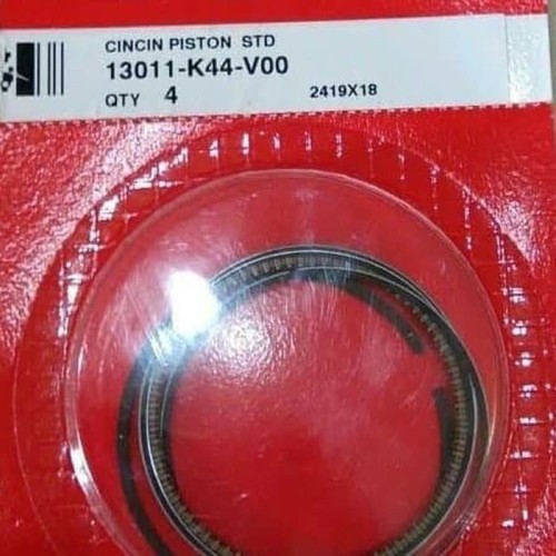 Ring Seher Piston Standar 0,25 0,50 0,75 100 Beat Pop Scoopy Vario 110 ESP ORI AHM