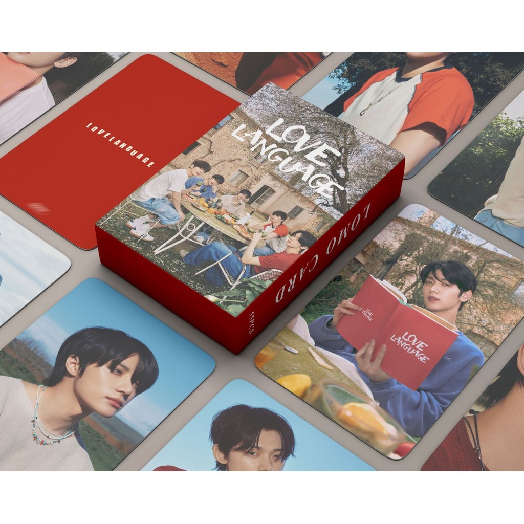 

55Pcs Idol Boy New Album Love Language Photocards High Quality Lomo Cards HUENINGKAI TAEHYUN BEOMGYU SOOBIN YEONJUN Fans Gifts