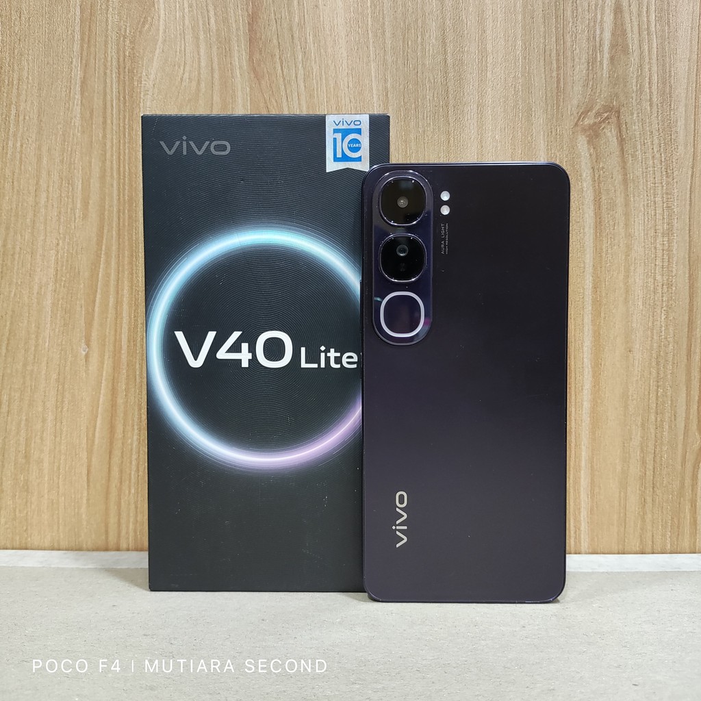Vivo V40 Lite 4G | 5G Ram 8/128GB | Ram 8/256GB Second Resmi