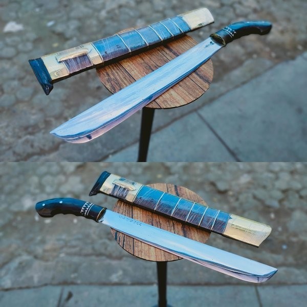 golok potong kayu golok serbaguna golok baja kualitas siap pakai 043