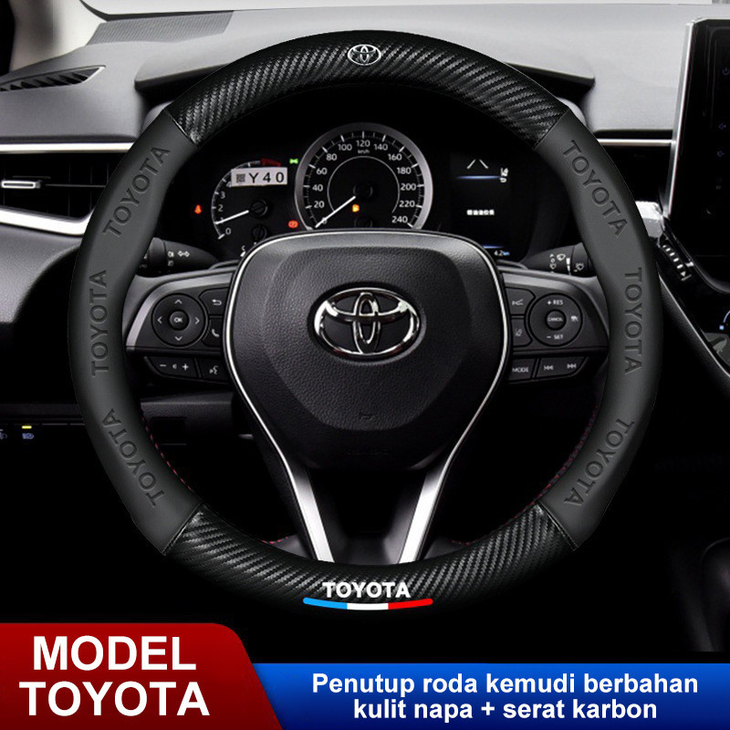 TOYOTA Sarung Stir Mobil Cover Stir Mobil Sarung Stir Mobil Avanza Cover Stir Sarung Stir