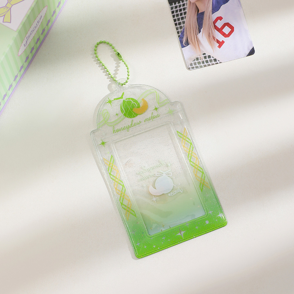 

Summer Jelly 3inch Card Holders Cute Fruit Ice Cream Print Idol Photocards Sleeves Cover