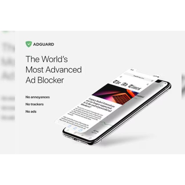 ADGUARD Premium Original Lisensi Key - 3 Devices, 1 Tahun