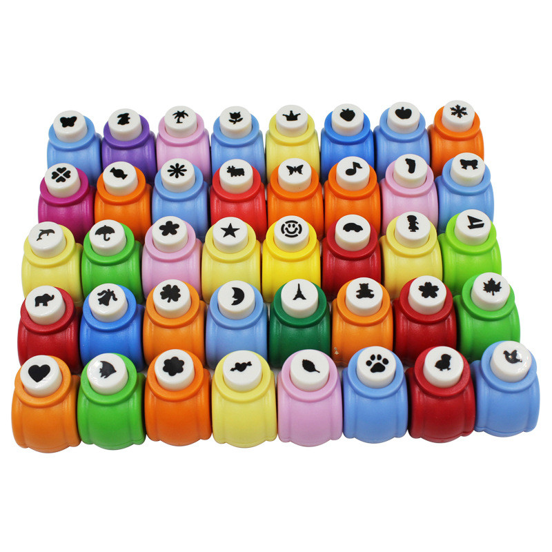 

New Mini Scrapbook Punches Handmade Cutter Card Craft Calico Printing DIY Eva Foam Paper Punch Hole Puncher Shape Clip Photo