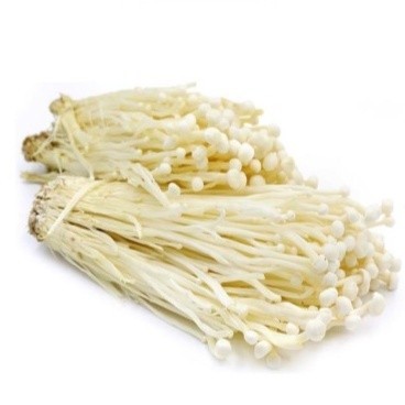 

Enoki Mushroom 100gr | Jamur Enoki Putih untuk Masakan Jepang & Korea