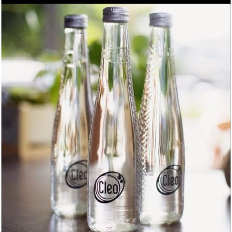 

Cleo Glass 330ml x 12 Botol Air Mineral Kaca