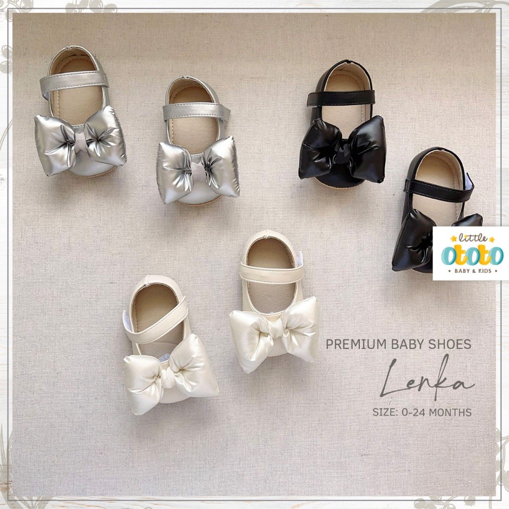 Sepatu Bayi LENKA - Baby Shoes PESTA Anak Perempuan Balita