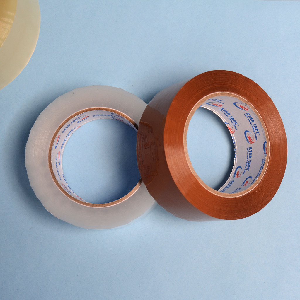 

Lakban Olshop Ekonomis Isi banyak 200 Yard x 45 mm (Per Pcs)