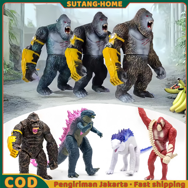 【SUTANG】Earth Mainman Kaiju Monster Godzilla /Action Figure Godzilla Pink Godzilla Vs Kong Star King