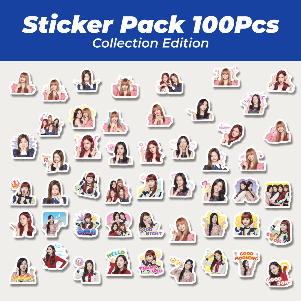 

Hot Stiker Girl Band Black Pink Lucu Anti Air Stikers Berperekat Waterproof Sticker Decal Buat Motor Helm Buku Journal Koper Casing HP Laptop Botol Minum