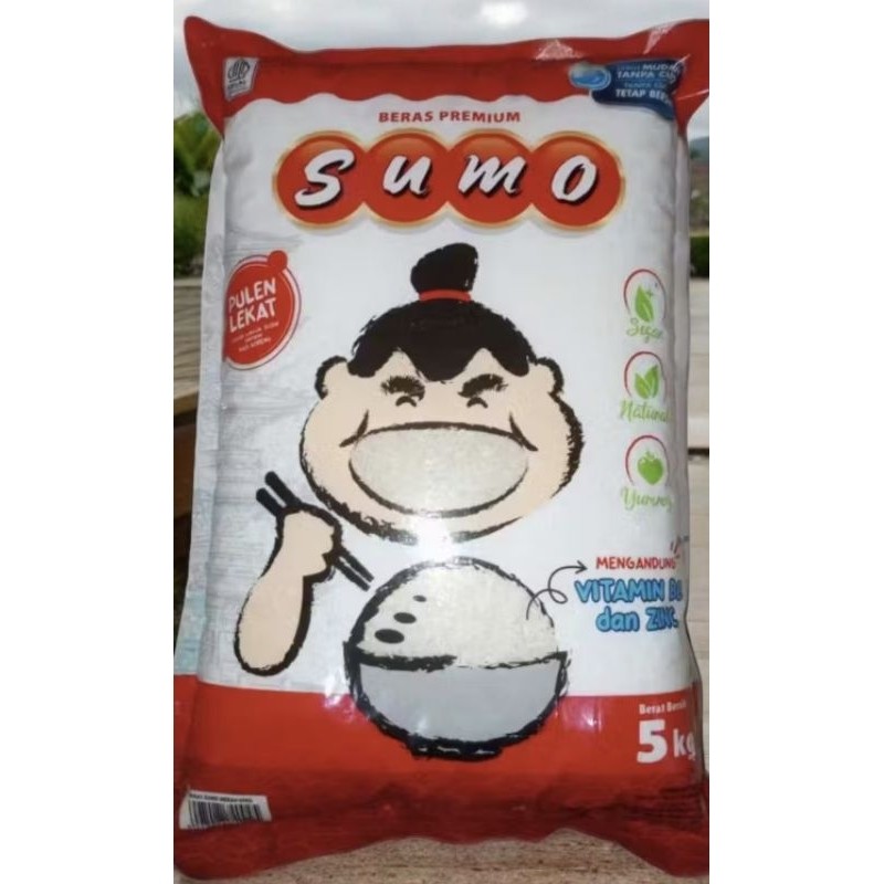

Beras Sumo PREMIUM 5kg Kemasan Merah