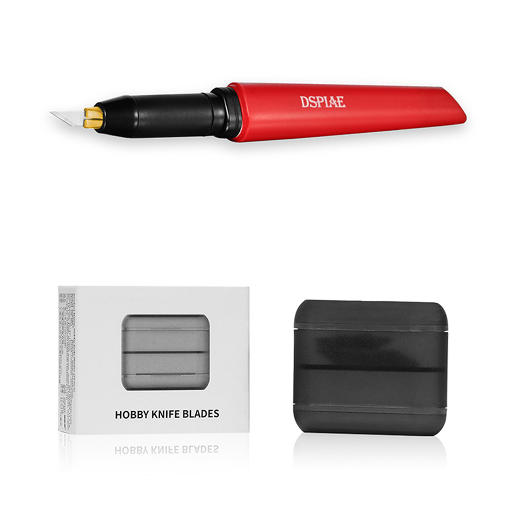 

DSPIAE PT-DK Precision Model Hobby Knife with 20 Pcs Blades Cutting Tool Set Plastic Model Building Tools for Military Model DIY