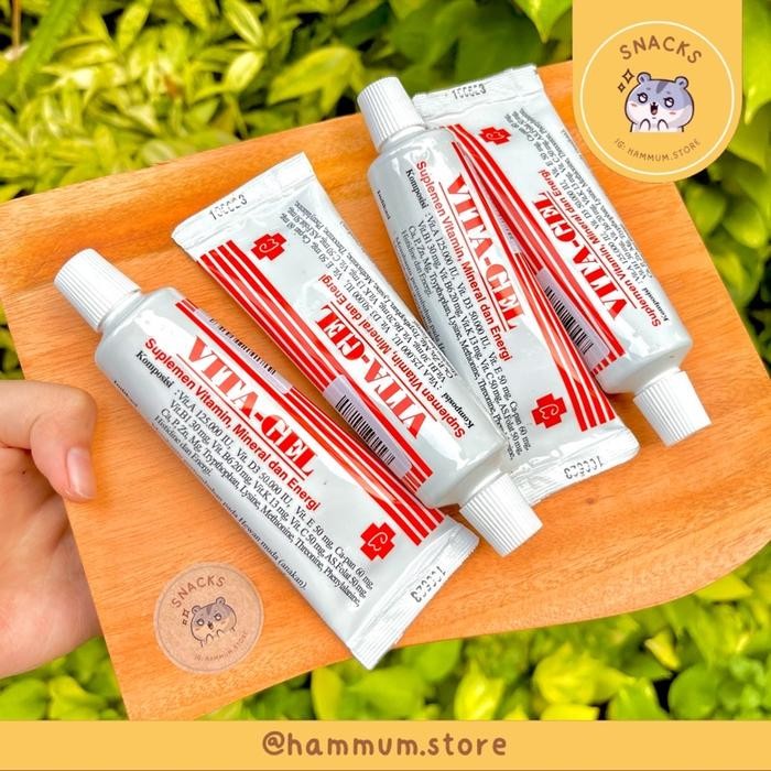 

Vitagel Vitamin Makanan Hamster Anjing Kucing | Cemilan Snack | Taming Jinak - Not Specified