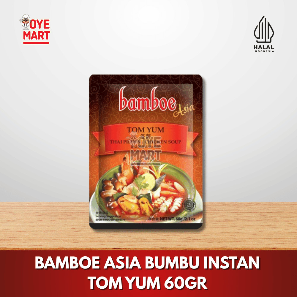 

BAMBOE ASIA BUMBU TOM YUM INSTAN 60GR