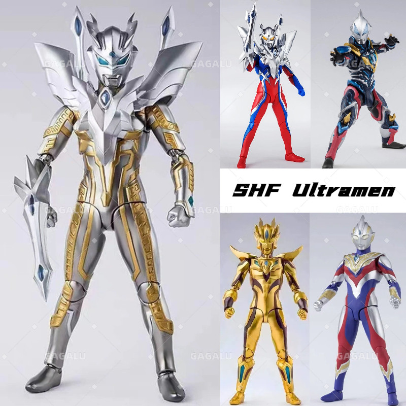 GAGALU Action Figurines Ultraman Trigger Ultraman Geed Galaxy Rising Ultraman / Ultraman Blazar Mult