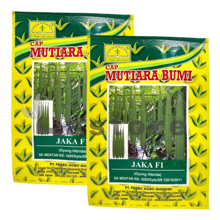 BENIH OYONG HIBRIDA JAKA F1 ISI 10 GRAM CAP MUTIARA BUMI