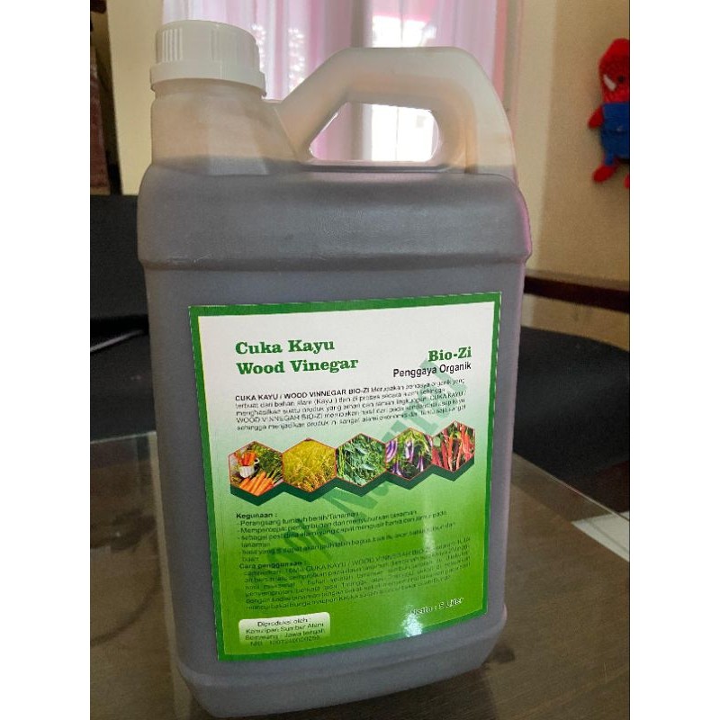 #cuka kayu #wood vinager #pupuk organik #pupuk cair organik 5Liter Co