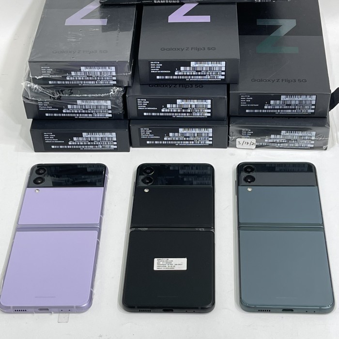 Samsung Z Flip 3 5G Ram 8/128GB | Ram 8/256GB Second Resmi