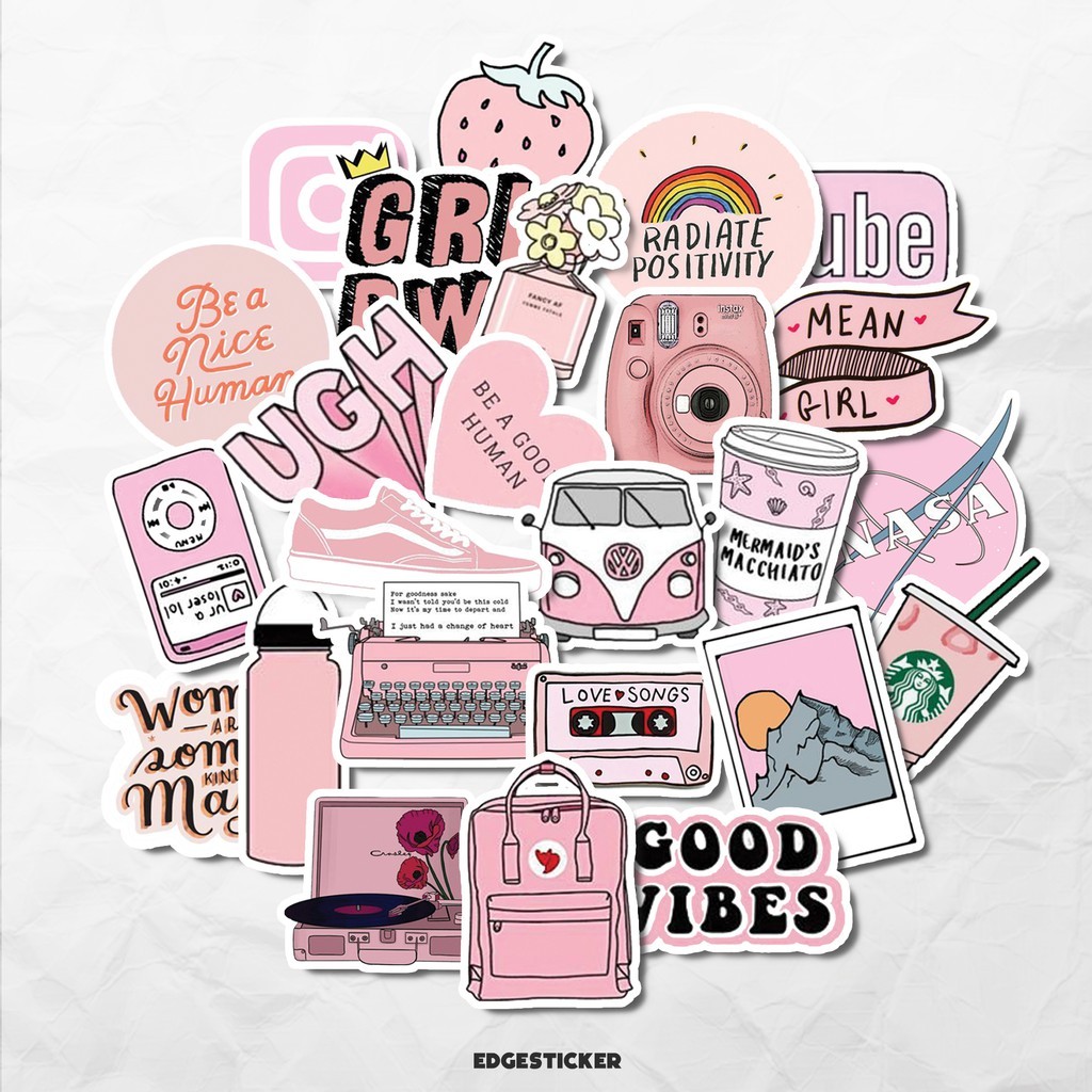 

Sticker Pink Theme Aesthetic Sticker Tumblr