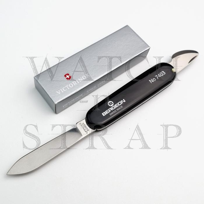 Bergeon 7403 Victorinox Watchmaker Watch Case Back Opener Knife Tool
