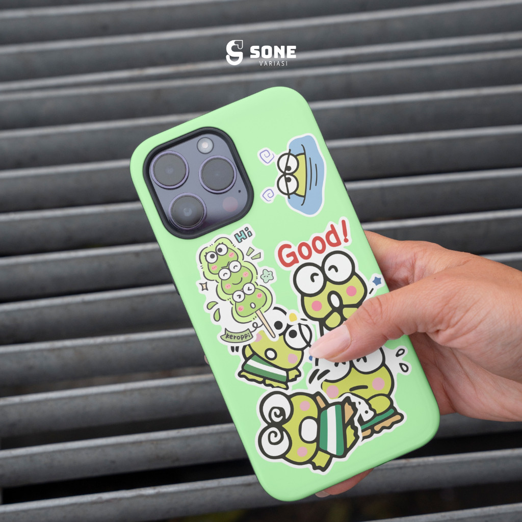 

Sticker Pack KEROPPI / Stiker kartun Animasi Paper Vinyl Deco Buku Jurnal Tumbler Laptop Aesthetic