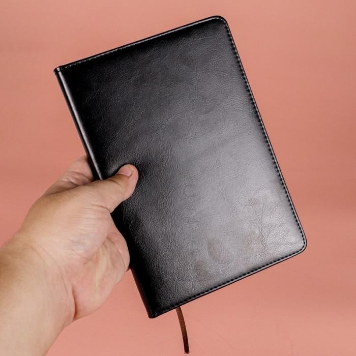 

SR Business Notebook - Buku Catatan Bisnis / Buku Tulis / Memo - A5 - Black