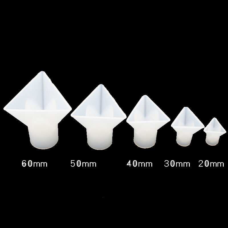 

Triangular Pyramid Mold Orgone Generator Mold Cones Flexible Geometry Shape Silicone Mould Epoxy Resin Craft Resin Pendant Mold
