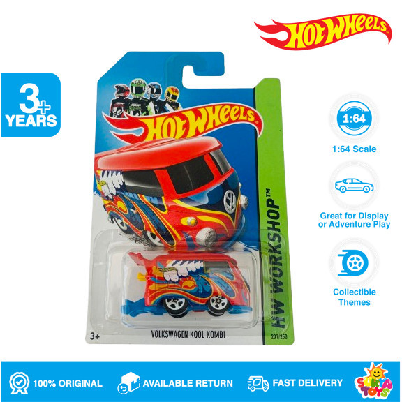 Hot Wheels Volkswagen Kool Kombi Red
