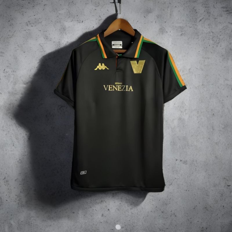 Jersey Vintage VeneziaFC 2022 Fulprint Logo Timbul - Kualitas  - Bahan Drifty Milano Adem - Tahan Lu