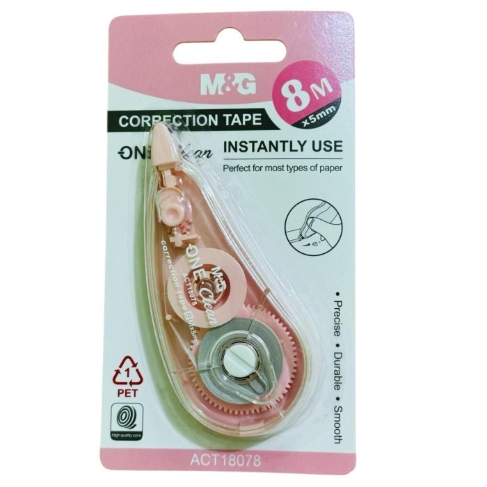 

M&G correction tape One Clean 8m / tipe-x kertas M&G One Clean 8m