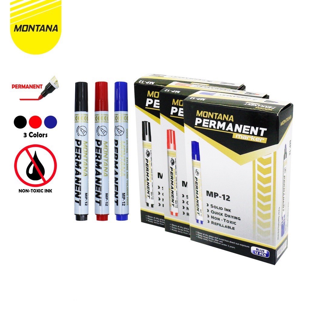 

MCC Montana Spidol Permanent MP - 12 (Harga Satuan)