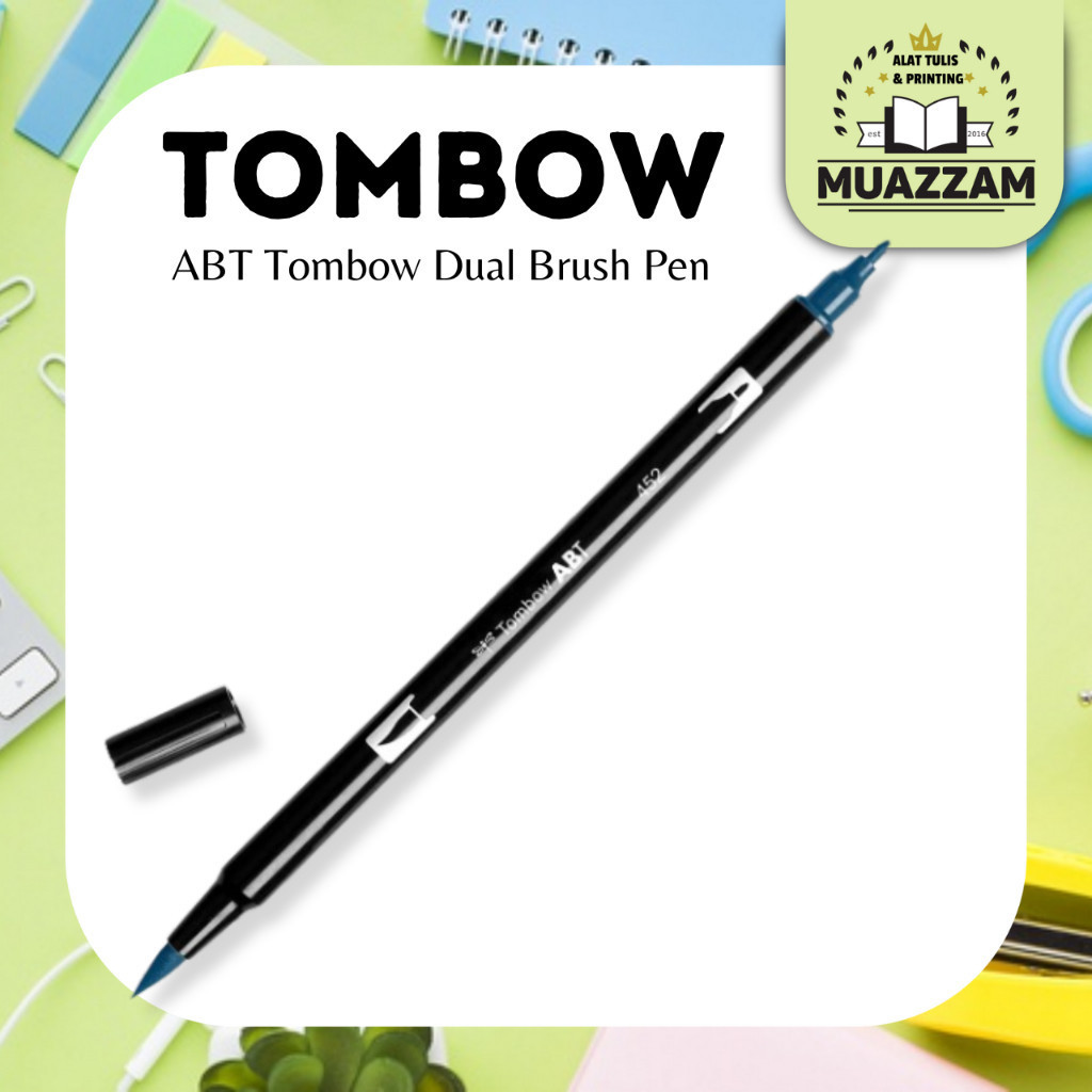 

Abt Tombow Dual Brush Pen Art Maker Tombow ABT Dual Brush Pen per 1 Warna