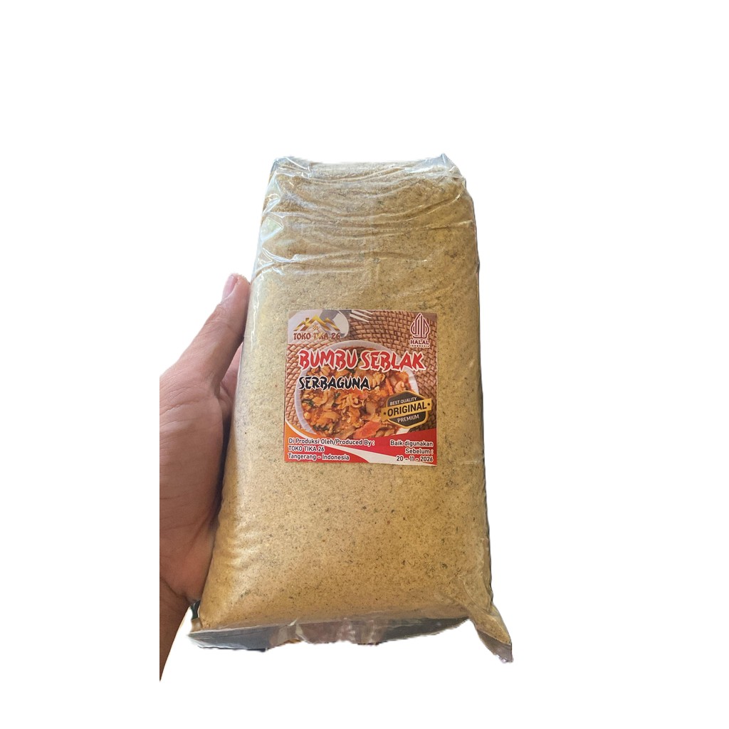 

BUMBU RACIK ASIN SERBAGUNA 1 KG BUMBU INSTAN KUAH SEBLAK DAN BASO ACI