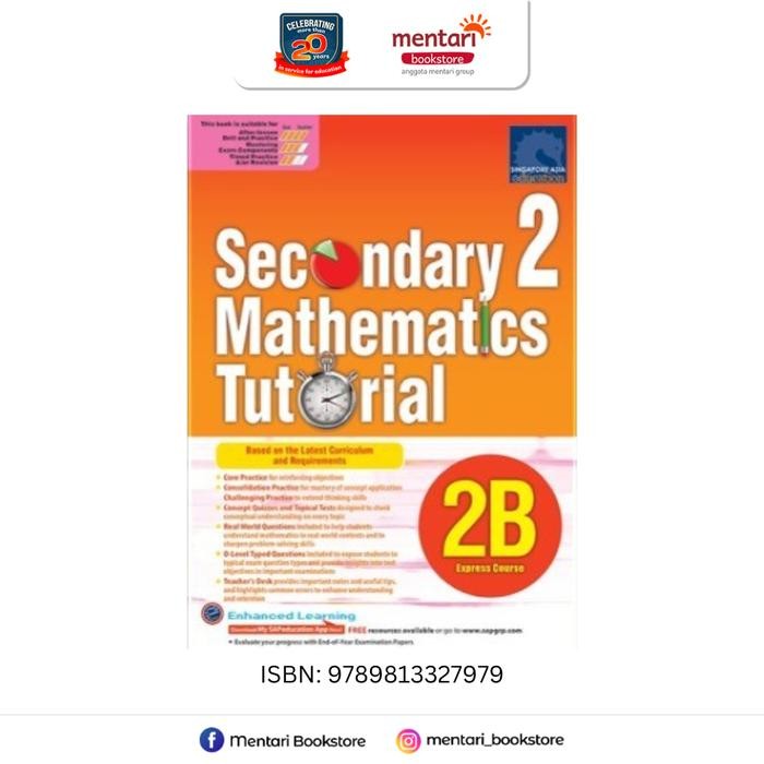 

SAP Secondary Mathematics Tutorial | Buku SMP