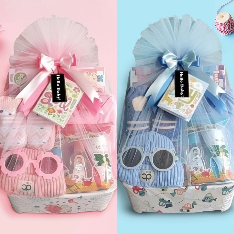 Kado Lahiran Bayi / Parcel Kado Lahiran / Parcel Baby / Hampers Baby Newborn / Kado Bayi Laki Laki /