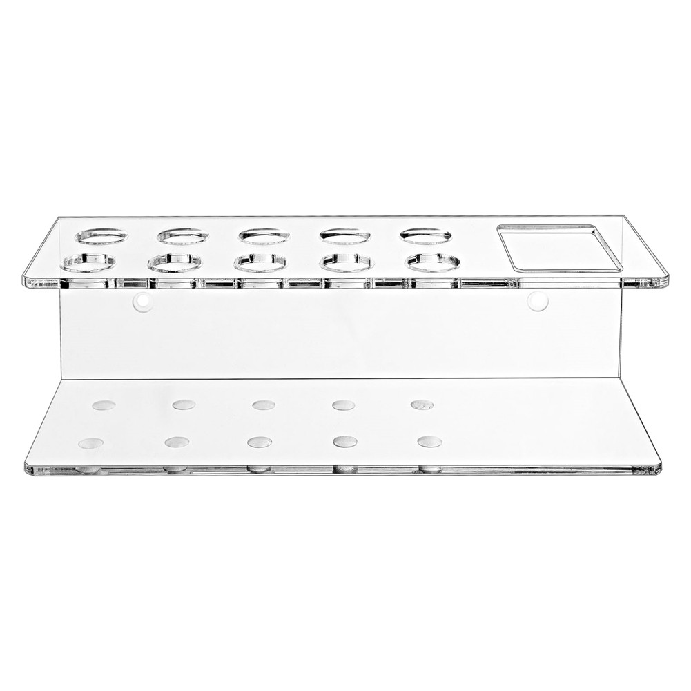 

Dry Erase Marker Holder Clear Acrylic Marker Holder With Slots & Eraser Holder Pen Pencil Holder-AT64