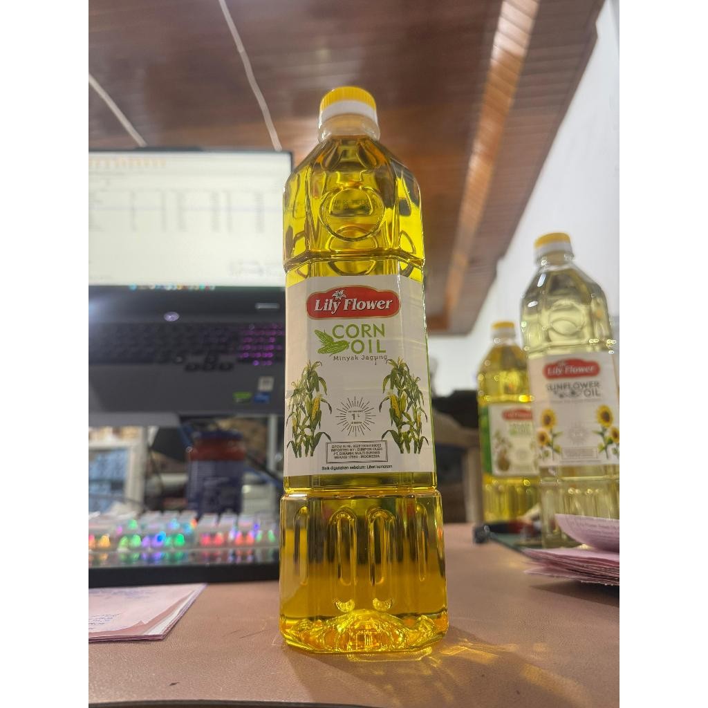 

Corn Oil Lily Flower / Minyak Jagung Lily Flower - 1 Ltr