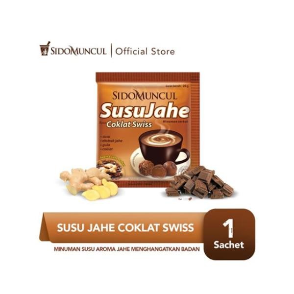 

Gimmick - Sido Muncul Minuman Susu Jahe Coklat Swiss 1 sachet