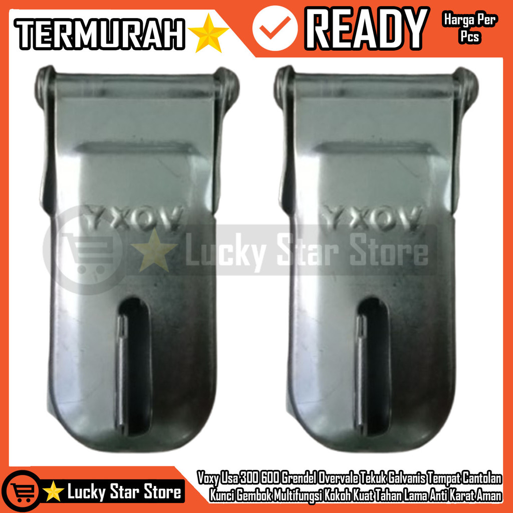 Voxy Usa 300 600 Grendel Overvale Tekuk Galvanis Tempat Cantolan Kunci Gembok Multifungsi Kokoh Kuat