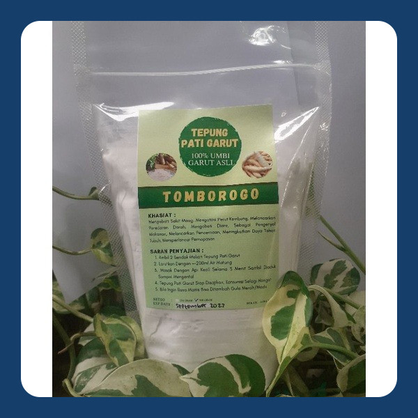 

TEPUNG PATI GARUT 500 GRAM ASLI OBAT SAKIT MAAG, NYERI LAMBUNG, DIARE, MENGATASI ASAM LAMBUNG