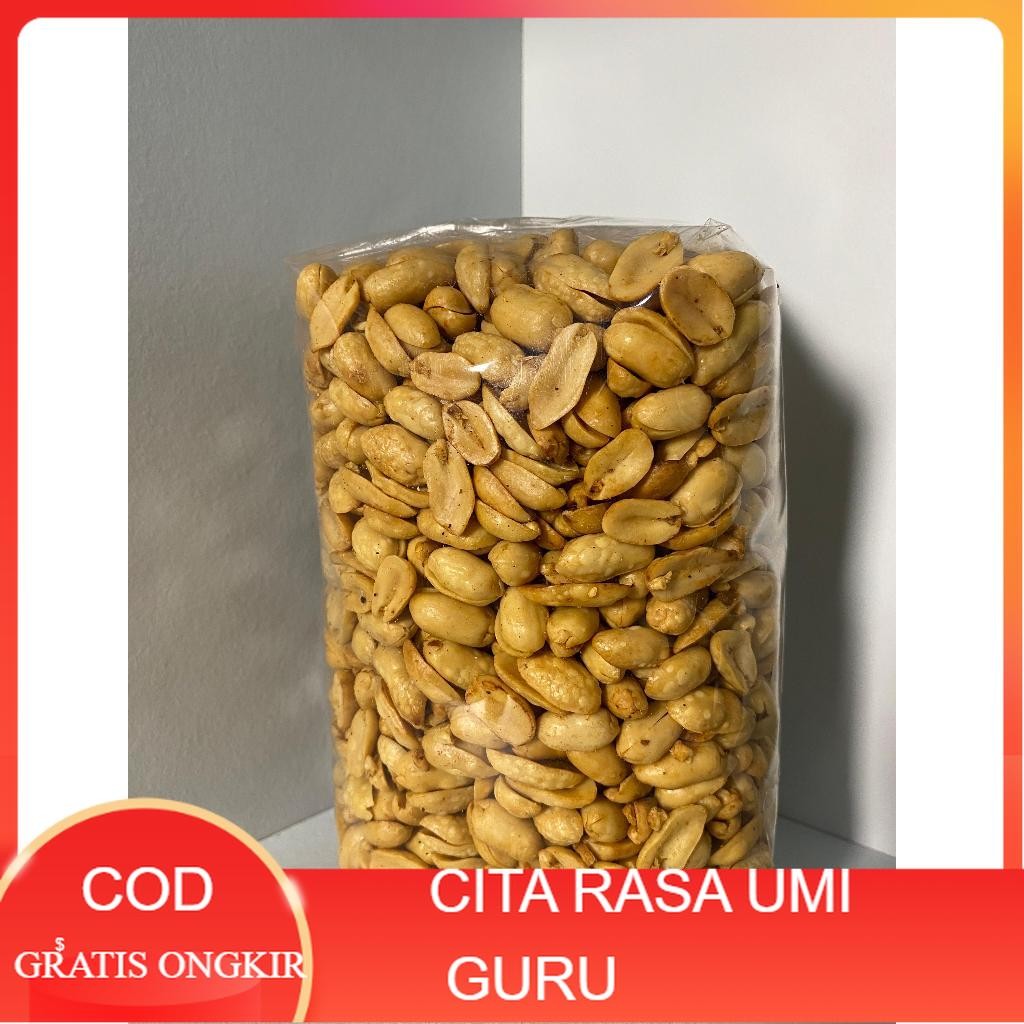 

COD Kacang Bawang Goreng Gurih Renyah Asin-Kacang bawang 1 kg murah Premium Murah