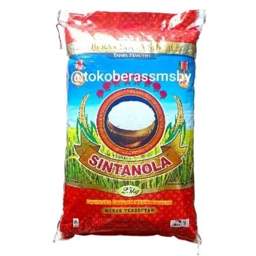 

Beras Sintanola 25 Kg Premium Pulen Putih Bersih