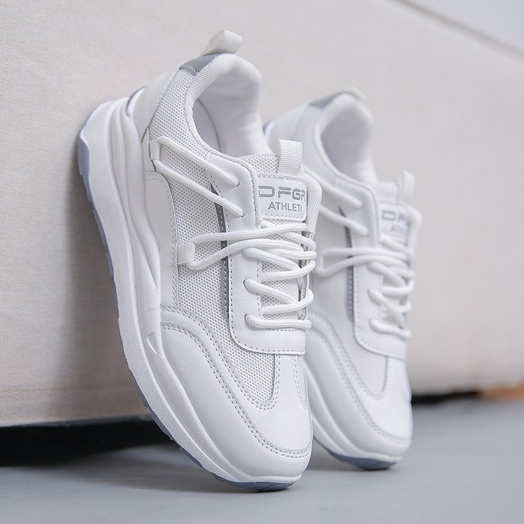 Sepatu Sneakers Wanita Putih Fashion Keren & Casual Style Model Korea Cocok juga untuk OOTDan
