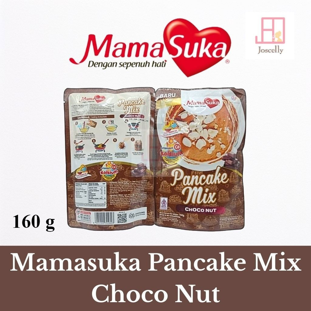 

JOSCELLY.ID MAMASUKA Tepung Pancake Mix Choconut 160 gr