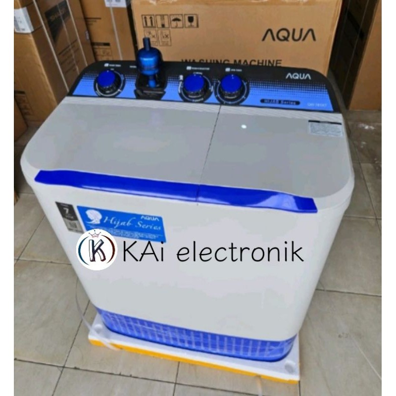 mesin cuci AQUA japan 8kg QW-881XT
