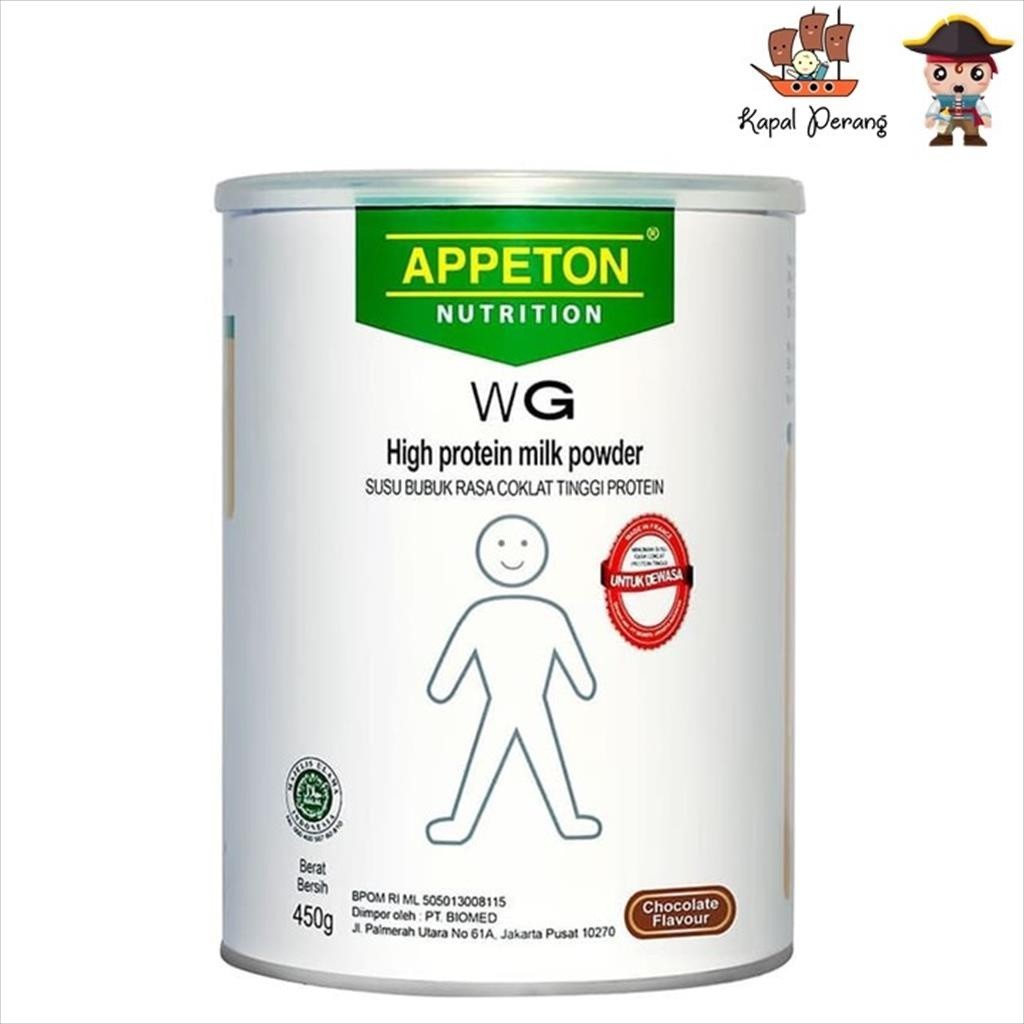 Appeton Weight Gain Adult Coklat 450 Gr Susu Penambah Berat